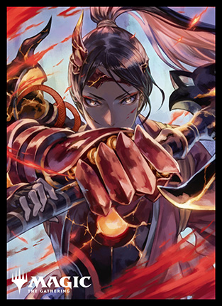 b)MTG 日本語 浅利の司令官、理想那 サインド signed 神河 浅利の司令