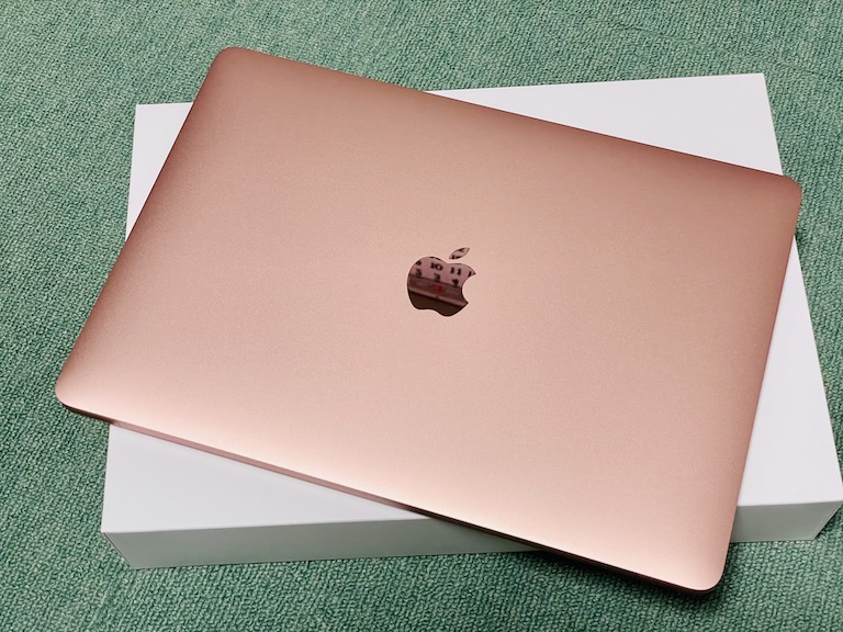 M1】Macbook Air 2020 13インチ ゴールドを購入！(整備済製品) | mupic.net