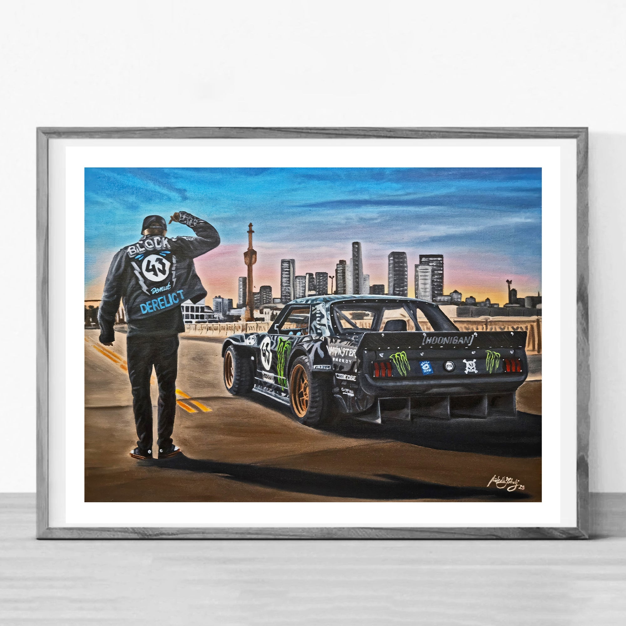 KEN BLOCK 直筆サイン Ken Block ケン・ブロック 直筆サイン(東京