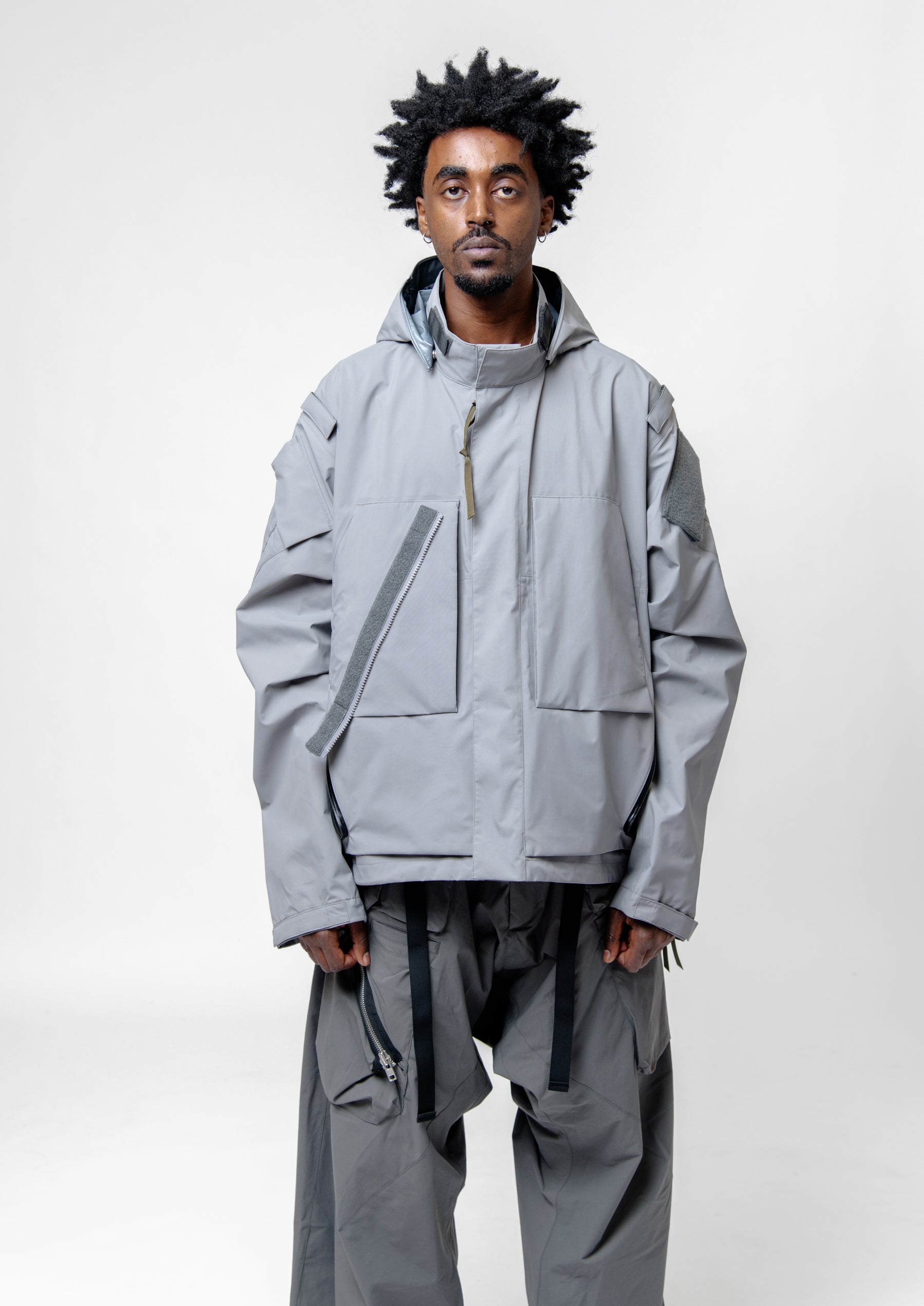 J14-GT 3L Gore-Tex Interops Jacket Gen.1 Hardshell (WP) Hellgrau