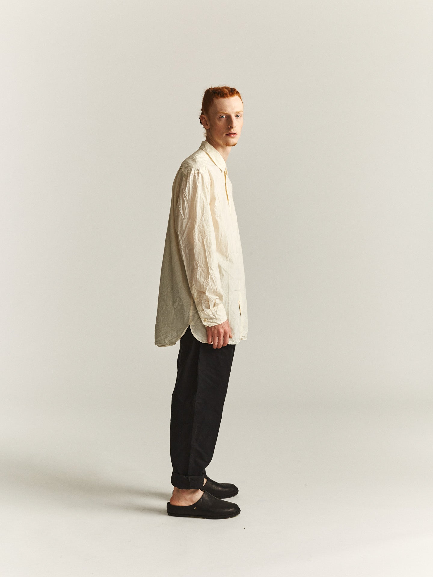 BIG RACCOURCIE SHIRT - H COT - NATURAL – Casey Casey