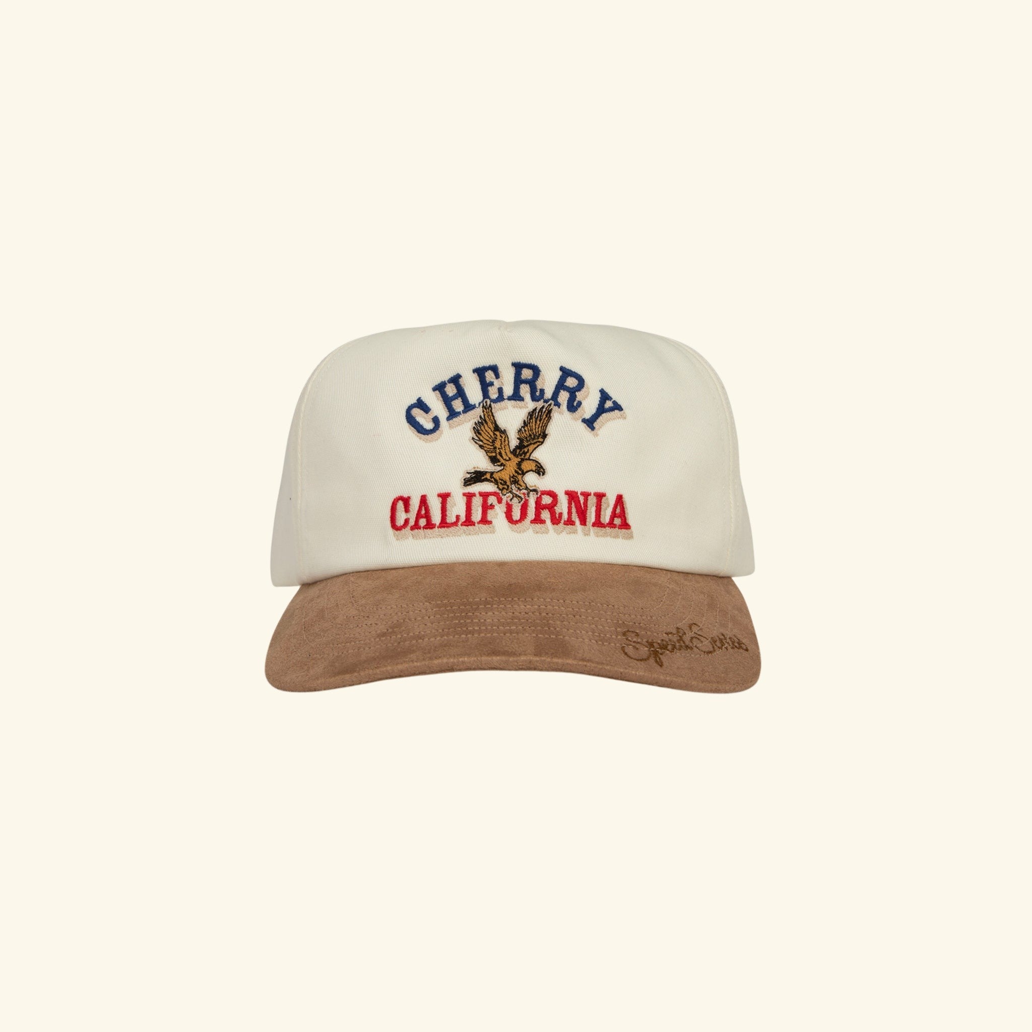 Speed Series 5 Panel Hat (Natural/Suede) – CHERRY LA
