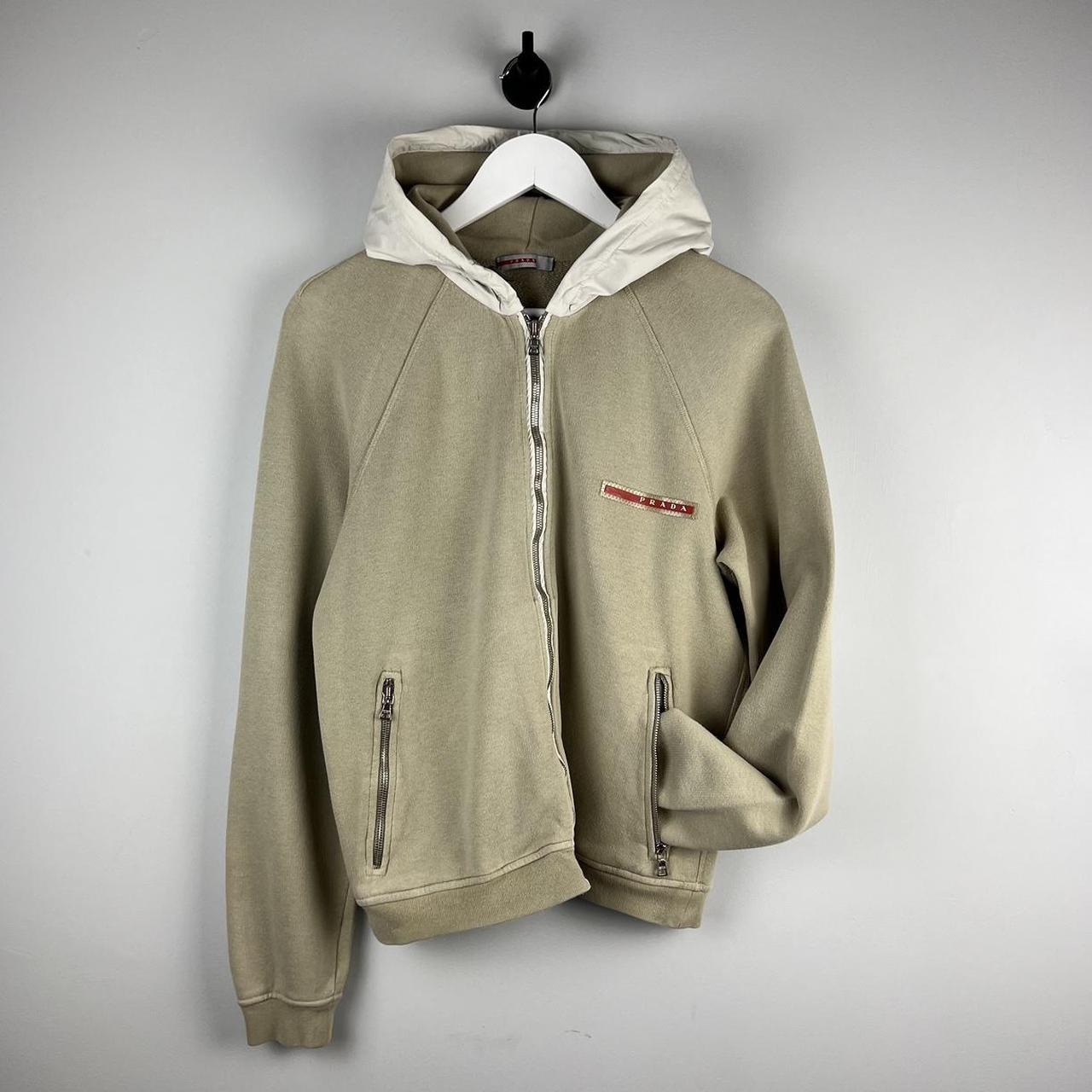 00's Prada Sport Logo Zip Hoodie (M) – fordgarmz