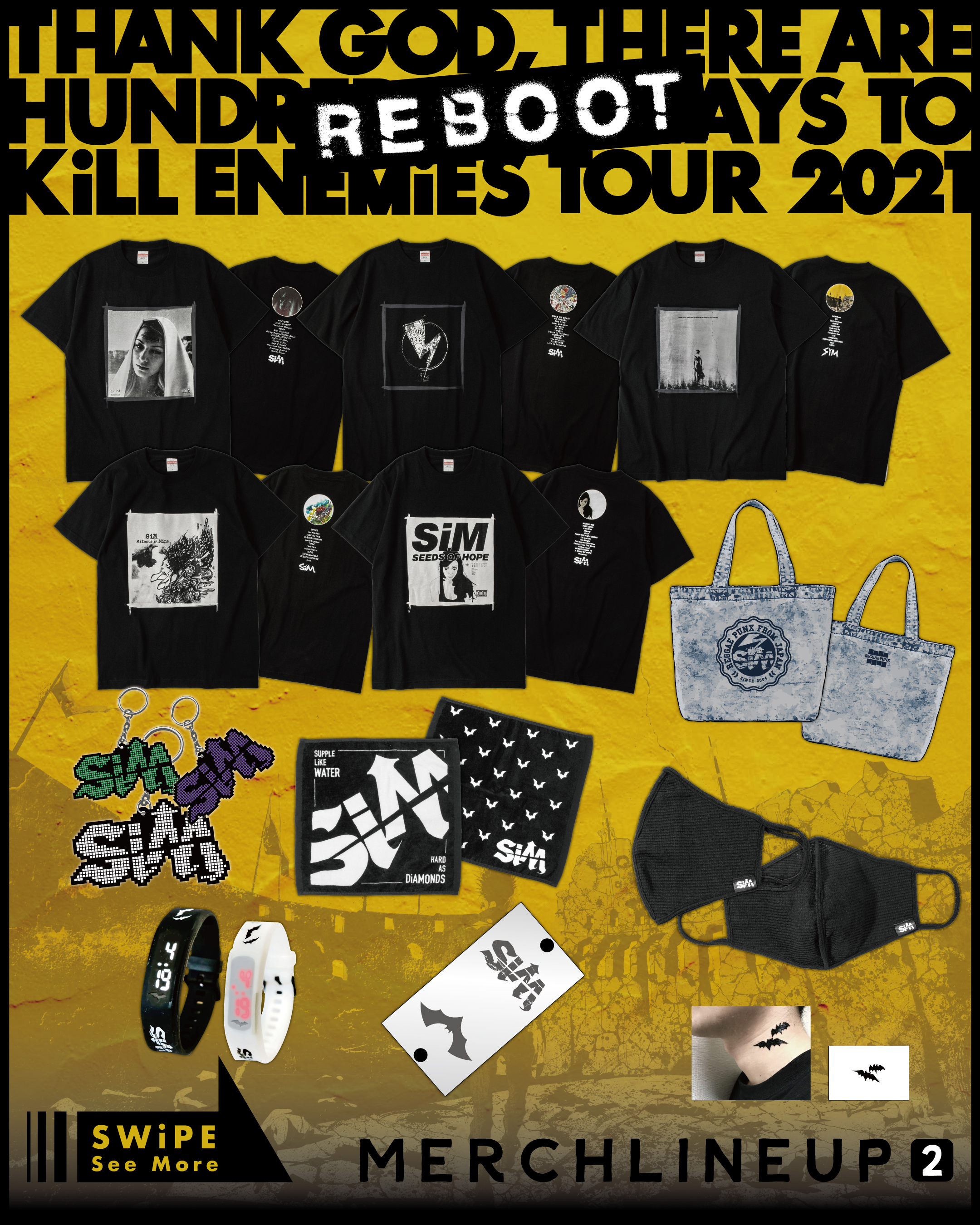 THANK GOD, THERE ARE HUNDREDS OF WAYS TO KiLL ENEMiES TOUR 2021