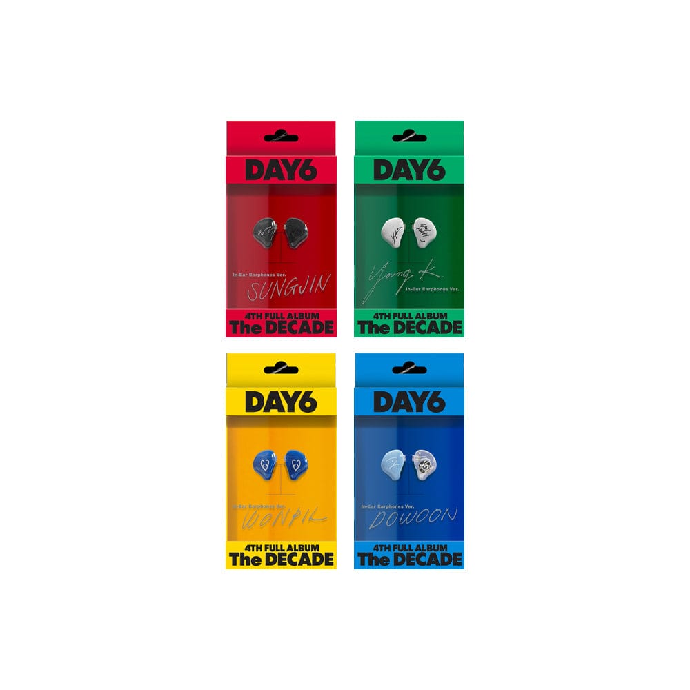 DAY6 - 4th Full Album The DECADE (In-Ear Earphones ver.)
