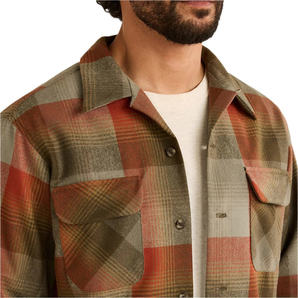 Pendleton | Board Shirt Tan/Red Plaid 24' | Board Shirt – Gunthers