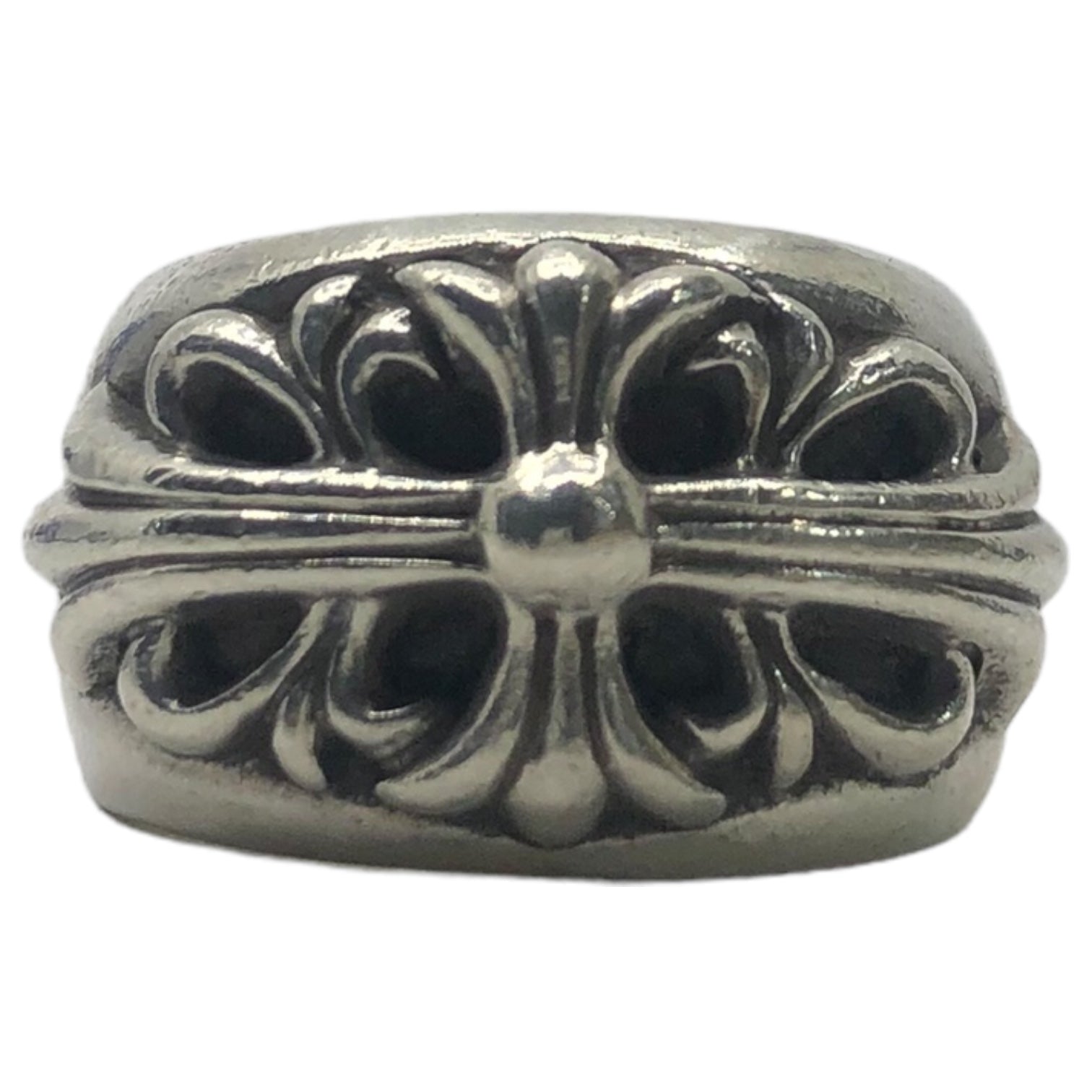 CHROME HEARTS(クロムハーツ) FLORAL CROSS RING フローラル クロス
