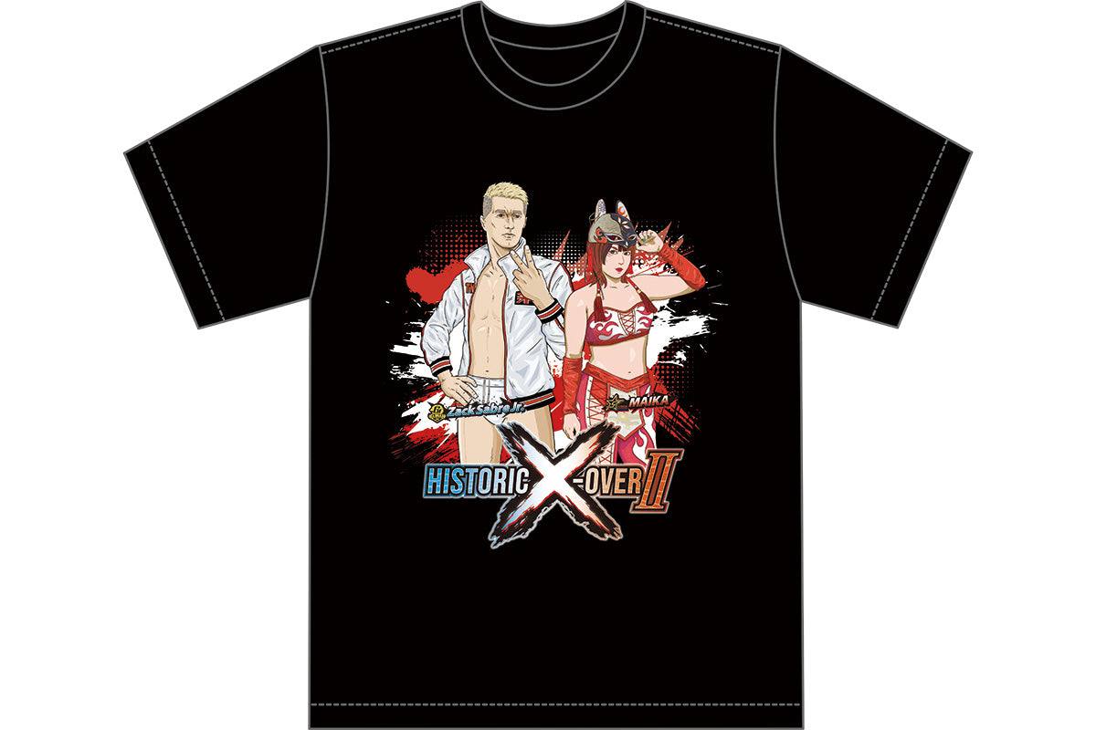 Historic X-over Ⅱ ザック・セイバーJr.＆舞華 Tシャツ
