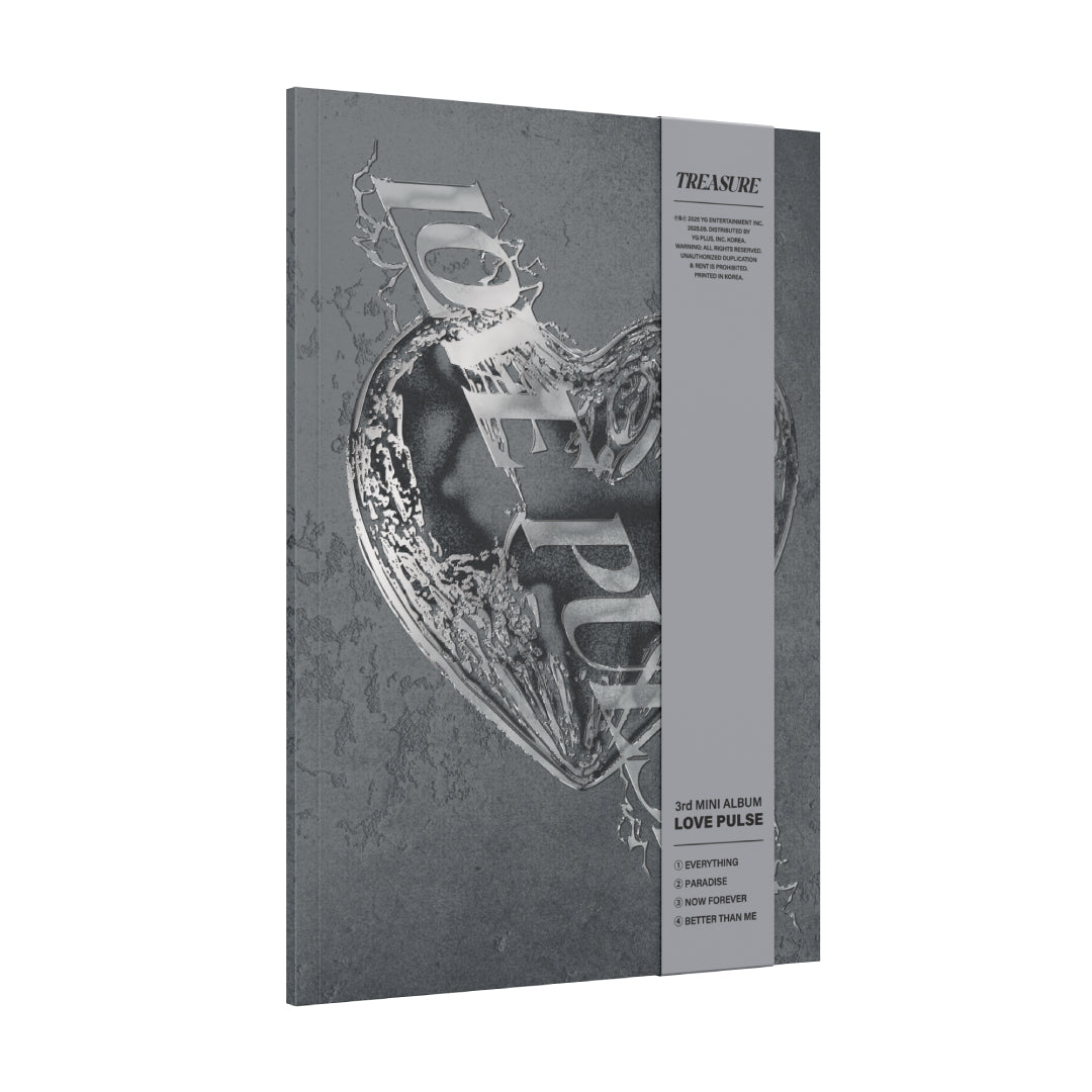 韓国盤】TREASURE 3rd MINI ALBUM [LOVE PULSE] METAL VER. – YGEX