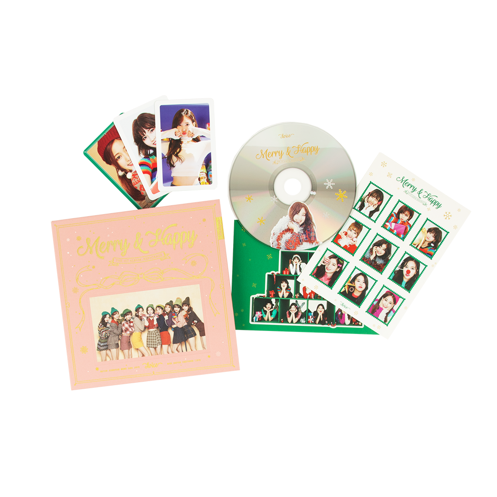 MERRY & HAPPY (CD) - Twice Official Store