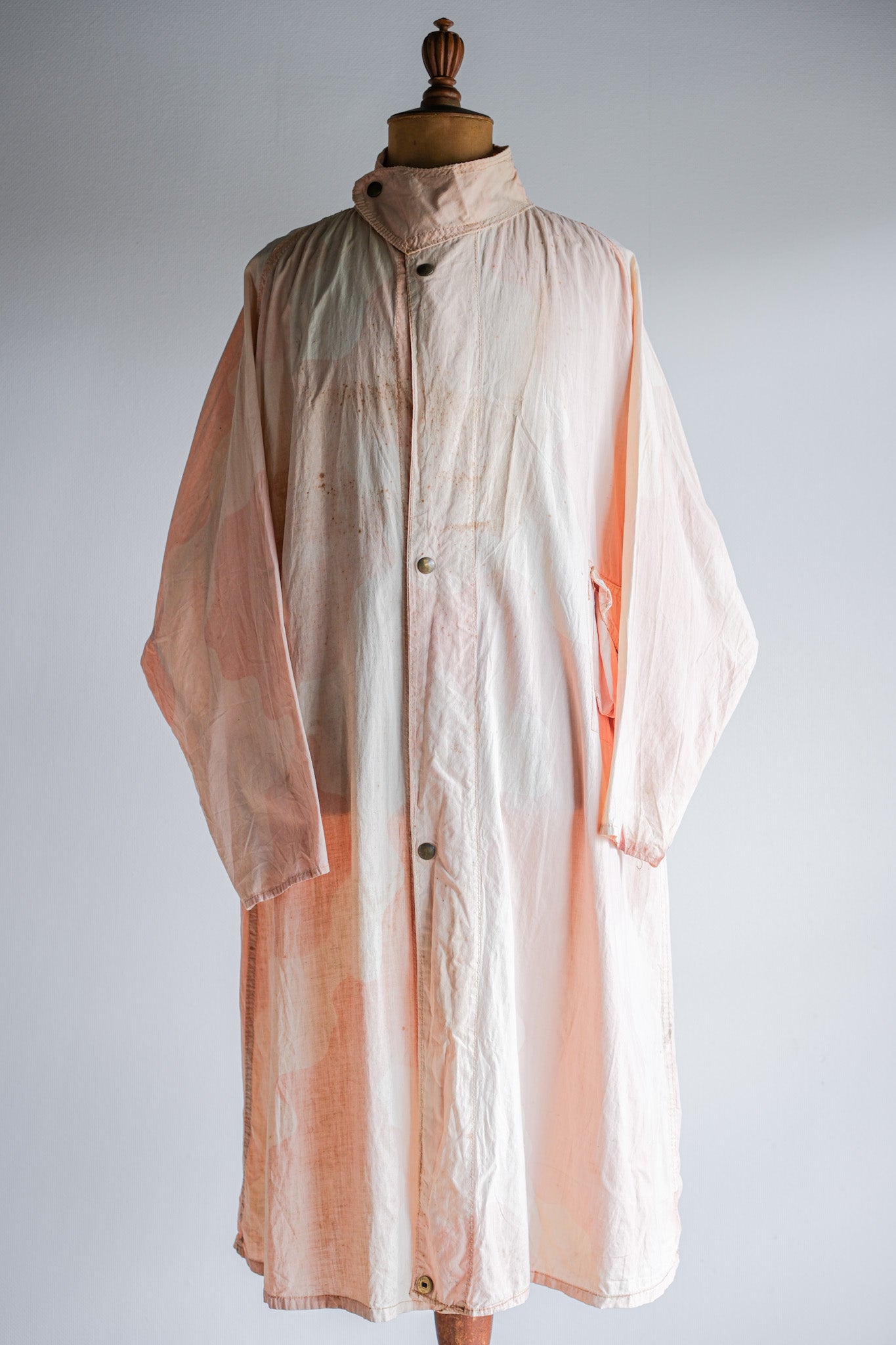 40's】WWⅡ British Army Pink Camouflage Anti Gas Cape