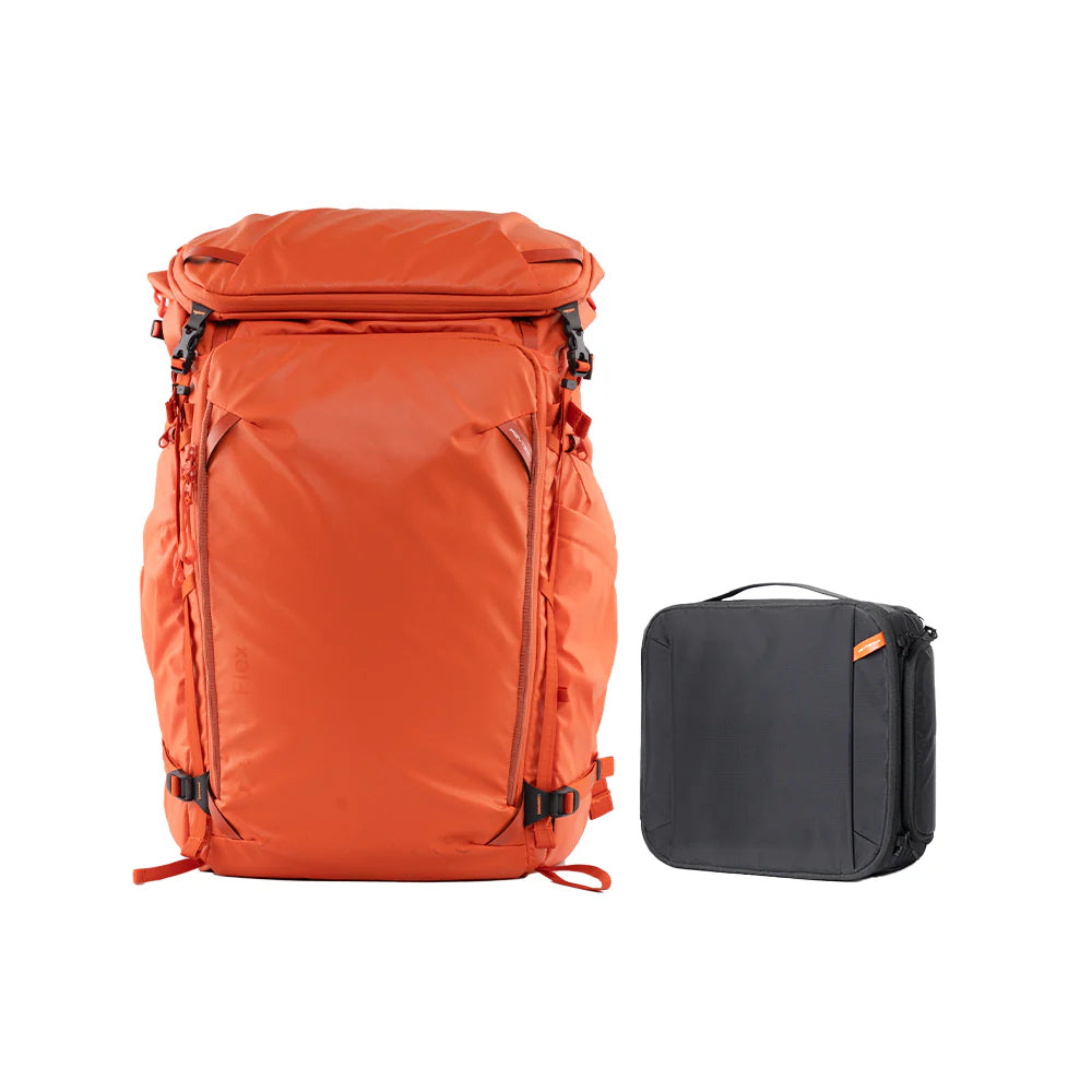 OnePro Flex Backpack 40L (サンセットオレンジ) + カメラ インサート