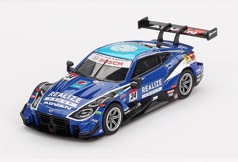 MINI GT MGT00850-BL 1/64 Nissan Z GT500 SUPER GTシリーズ 2023 #24