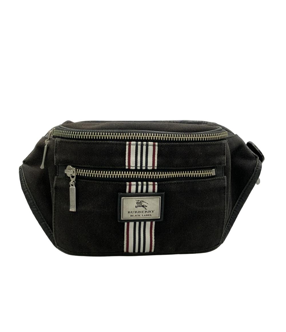 BURBERRY BLACK LABEL ウエストバッグ ボディバッグ メンズ バーバリー