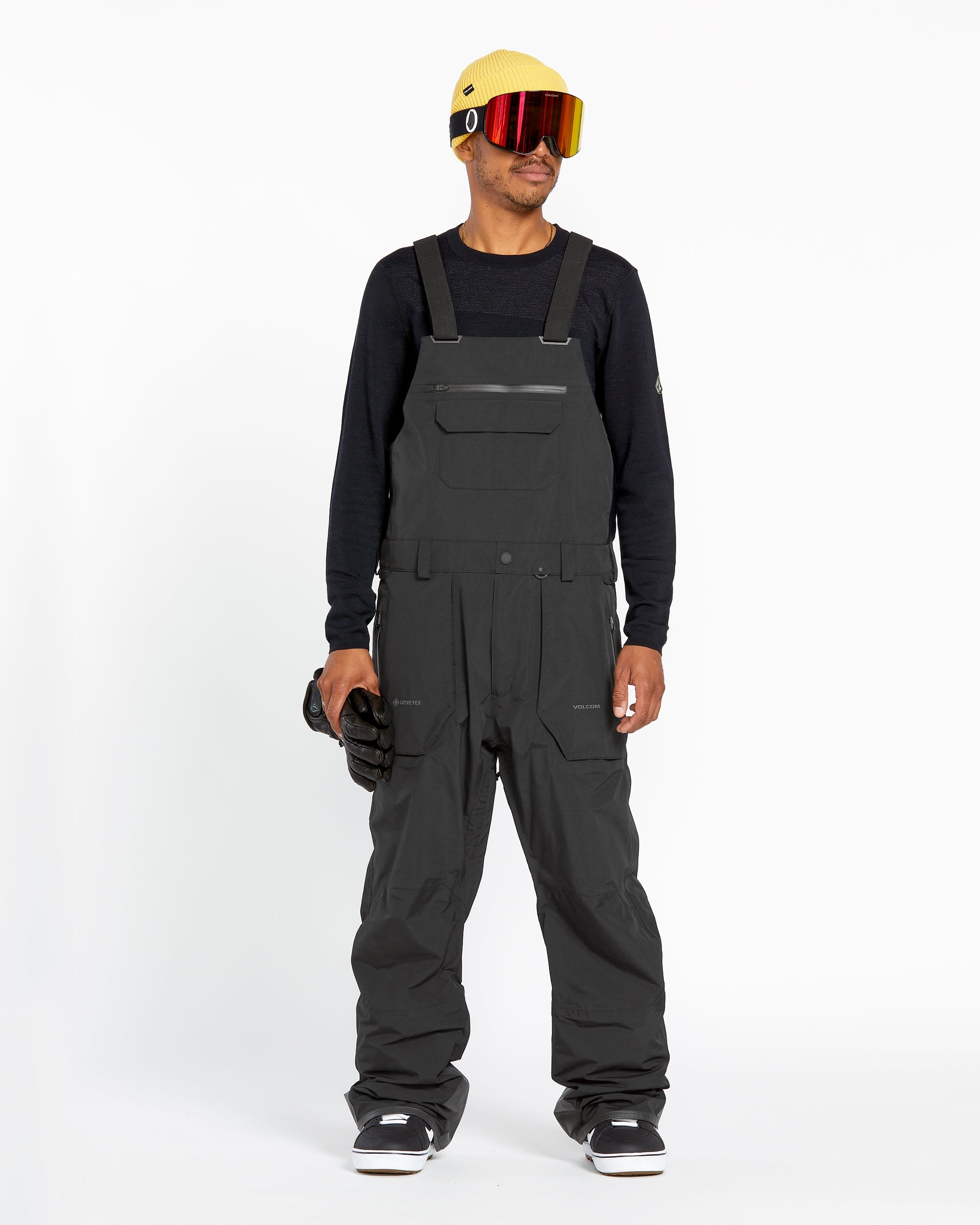 RAIN GORE-TEX BIB OVERALL - BLACK – Volcom