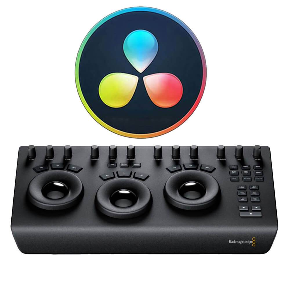 Blackmagic DaVinci Resolve Micro Panel with DaVinci Resolve Studio