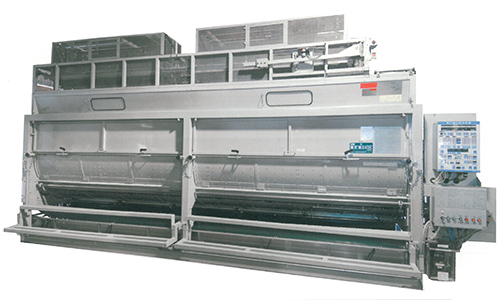 粗揉工程：製茶機械：カワサキ機工