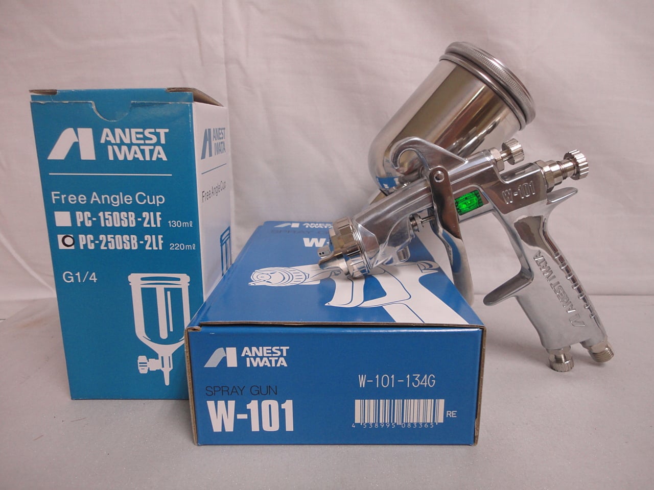 アネスト岩田 W-101-134Gガン/PC-250SB-2LFカップ