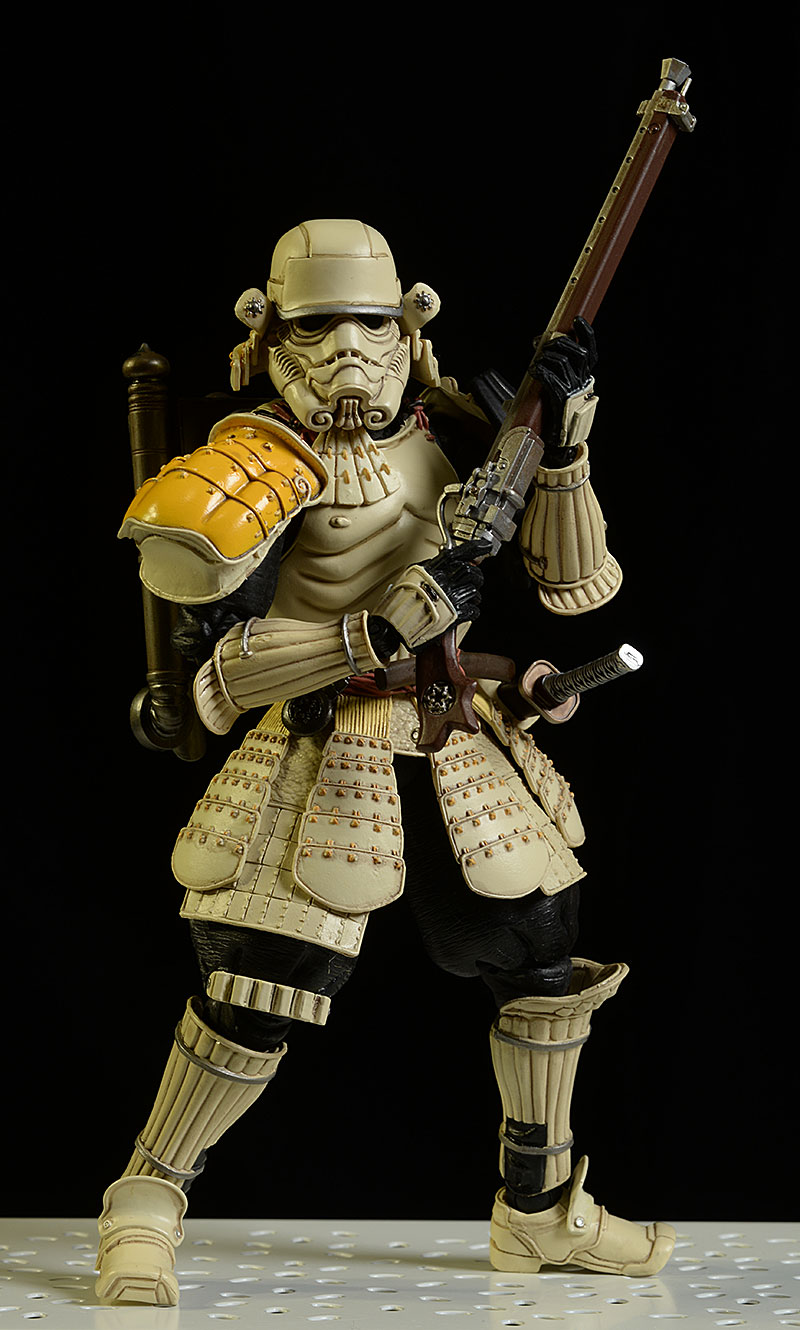 Review and photos of Teppo Ashigaru Sandtrooper Star Wars Movie