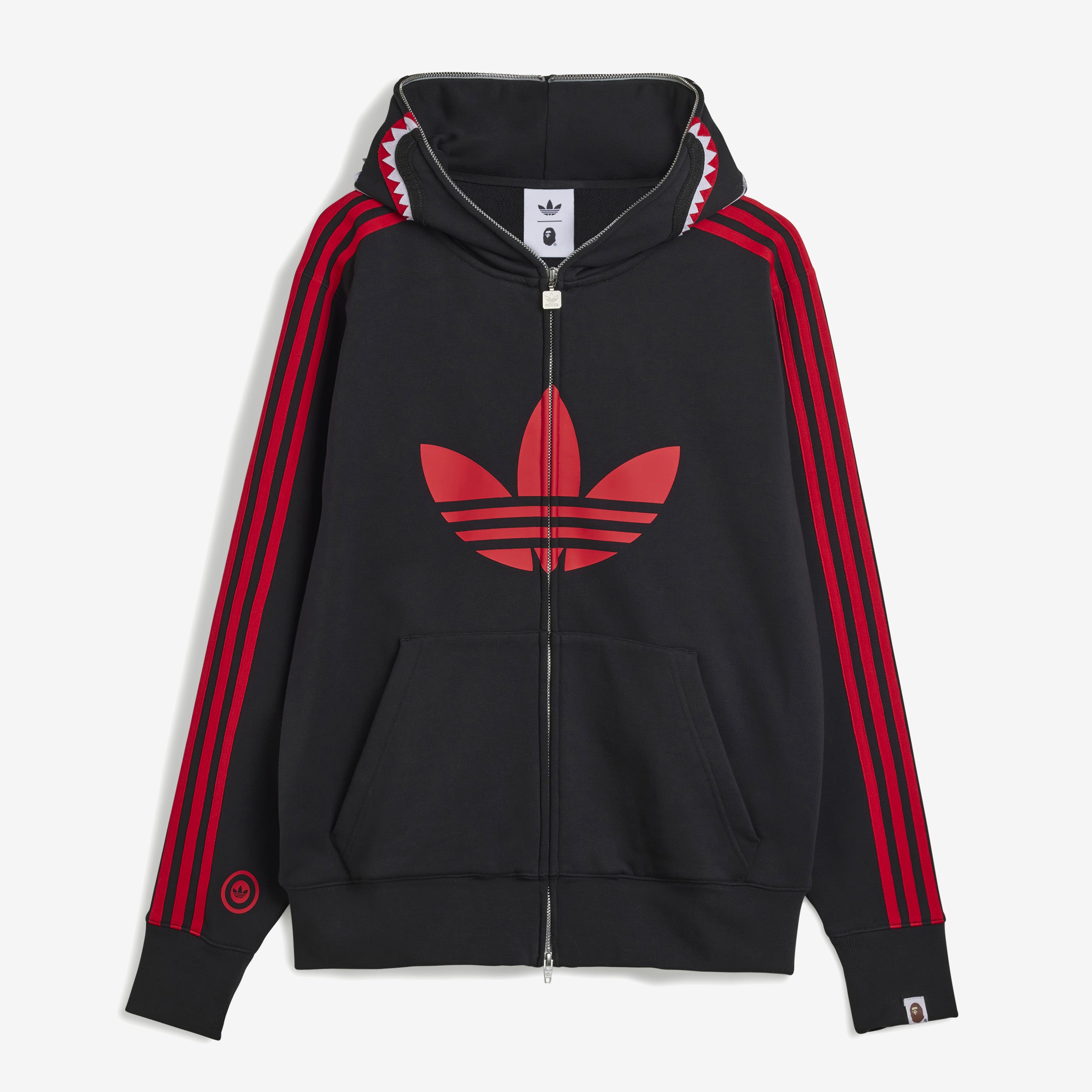 adidas Originals Shark Full-Zip Hoodie x Bape - JN7119 | SNS