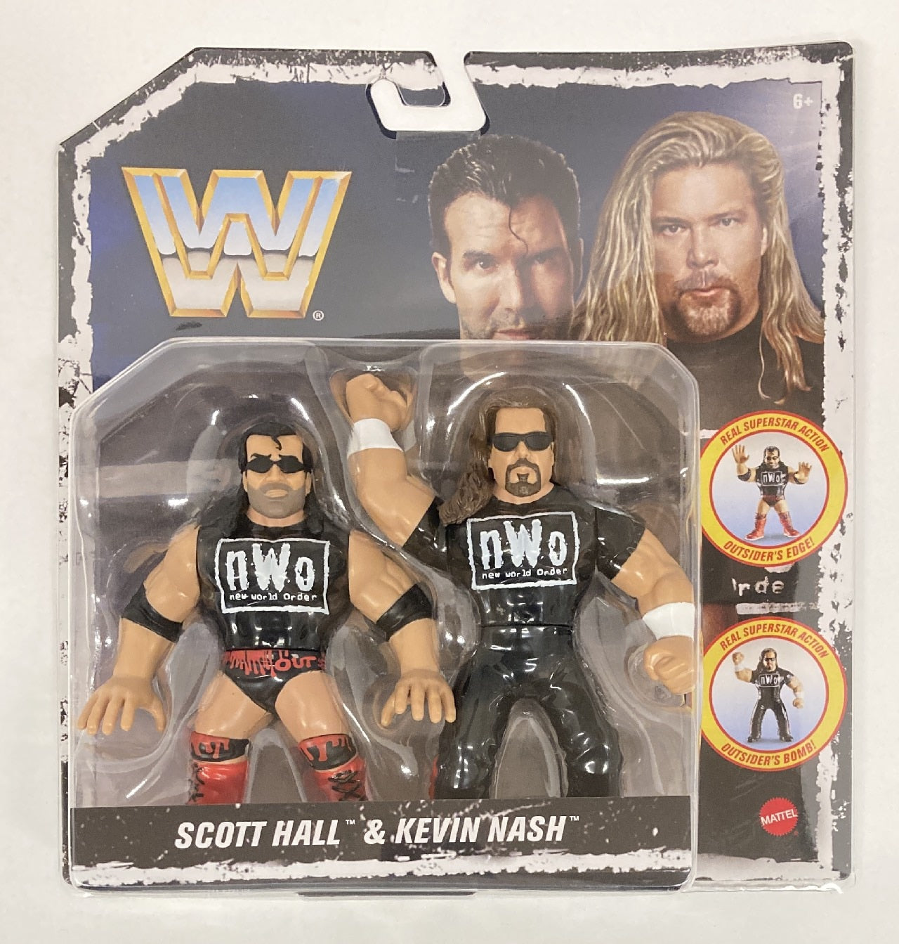 2023 WWE Mattel Ringside Exclusive nWo Official Retro Tag Team