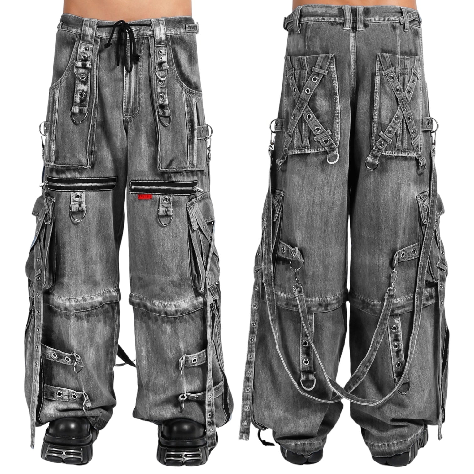 TRIPP NYC（トリップニューヨークシティ）//X-STRAP PANT FOG WASH