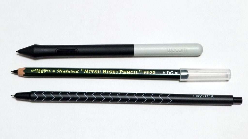 レビュー】Wacom One Penの使い勝手について クラシックペンに近い形状