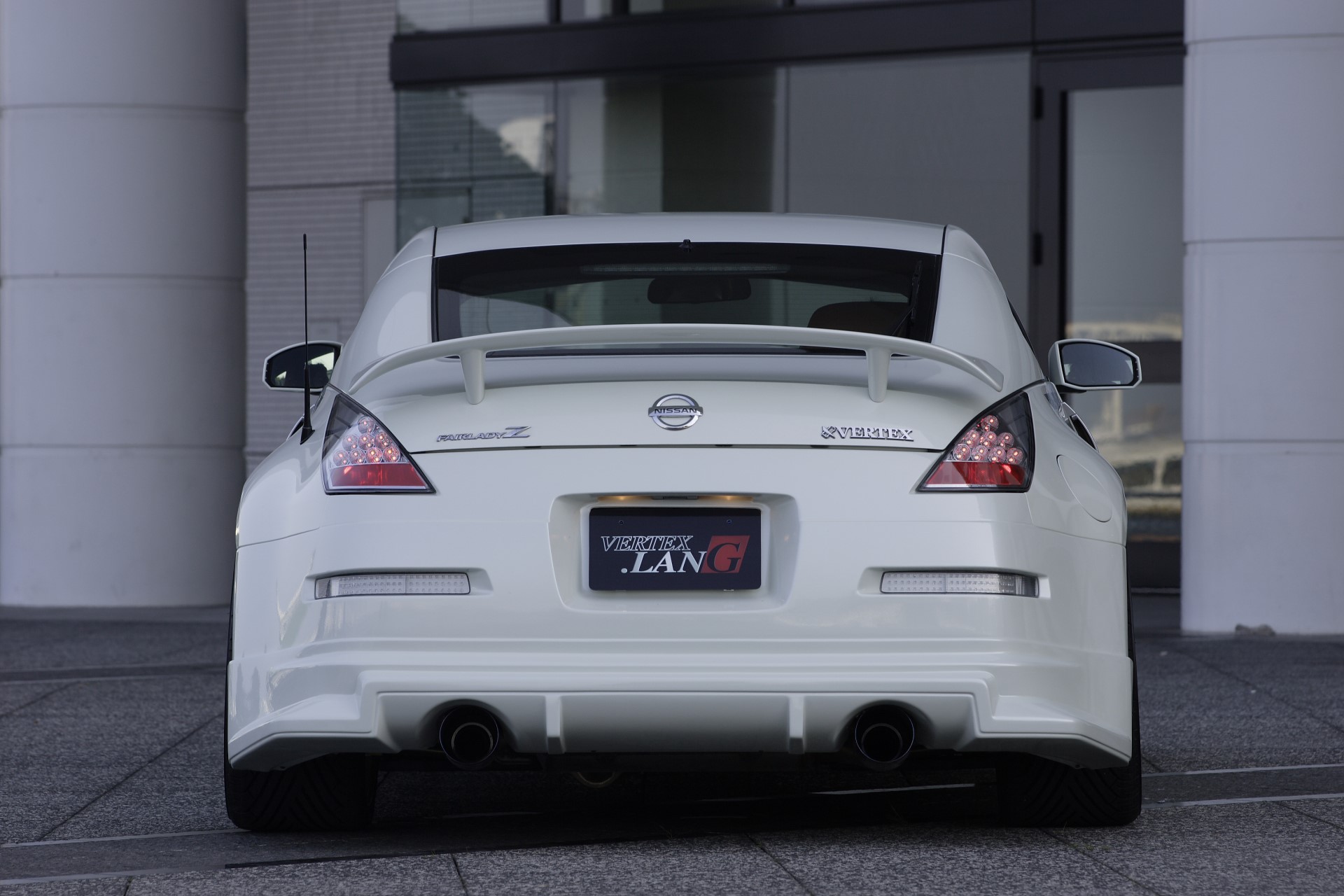 VERTEX LANG Z33フェアレディZ リヤアンダーディフューザー