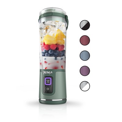 Ninja Blast 18oz Portable Blender Forest Green: Cordless Personal