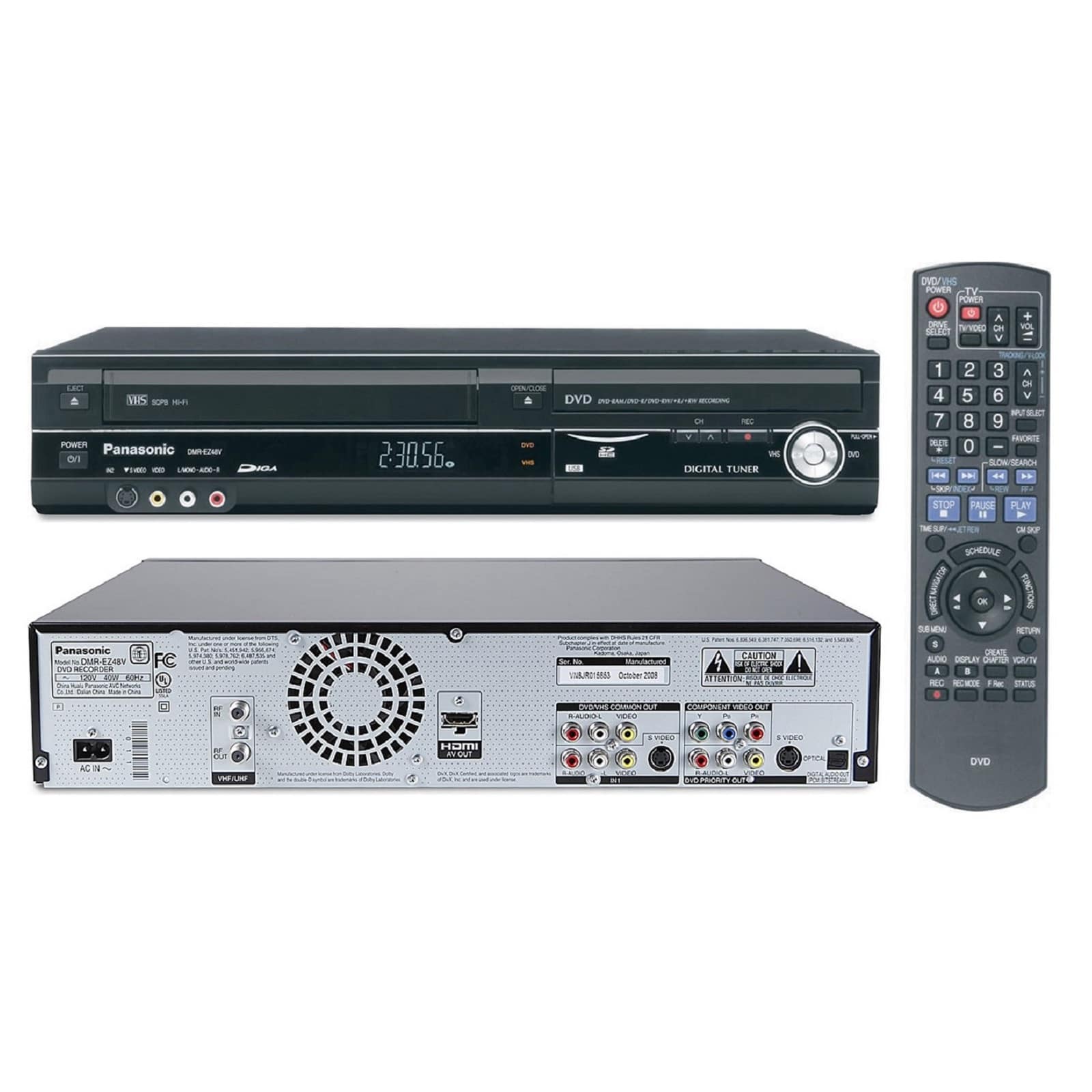 Panasonic DIGA DMR-WH288 DVDレコーダー Panasonic DIGA DMR-WH288