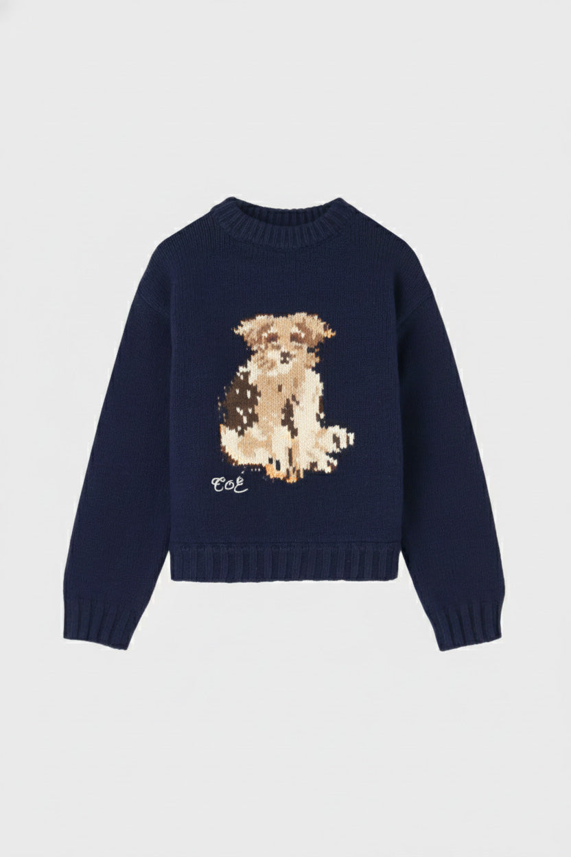 Schloss Dog Knit – THE TOÉ