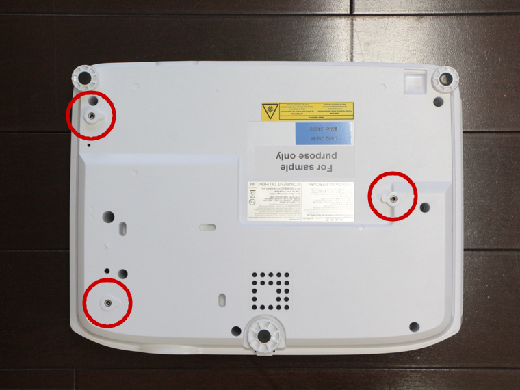 BenQ MH534を天吊り金具スパイダー2で天吊設置する方法