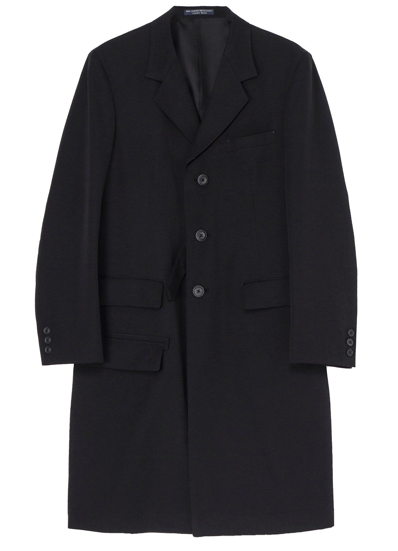 WOOL GABARDINE DOCTOR'S JACKET(M BLACK): Vintage｜THE SHOP YOHJI