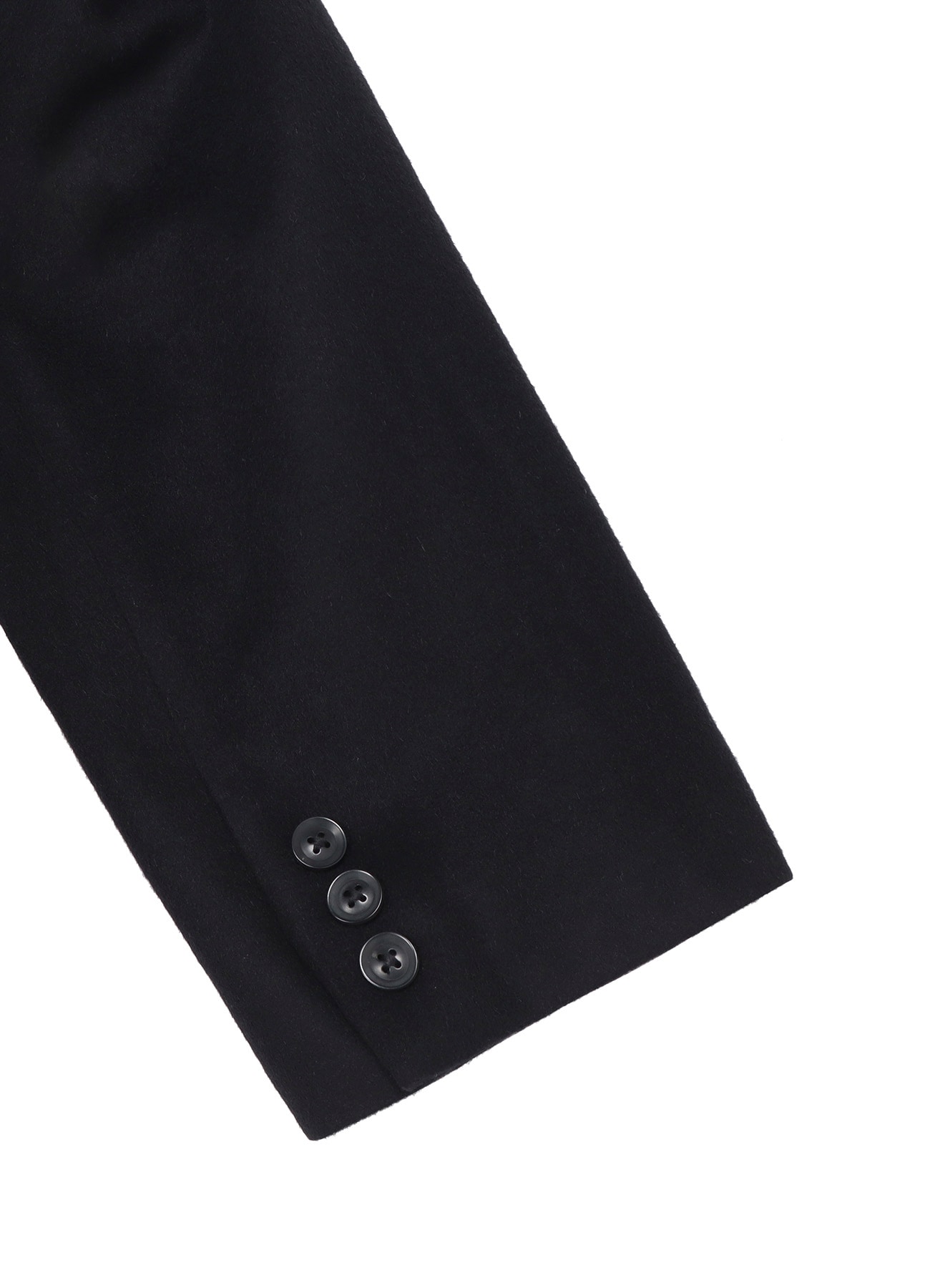 W/Ca BEAVER DOCTOR'S JACKET(S Black): Yohji Yamamoto POUR HOMME
