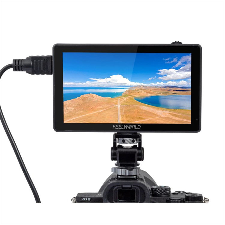 FEELWORLD LUT5 | 5.5インチ 3000nit タッチスクリーン DSLR カメラ
