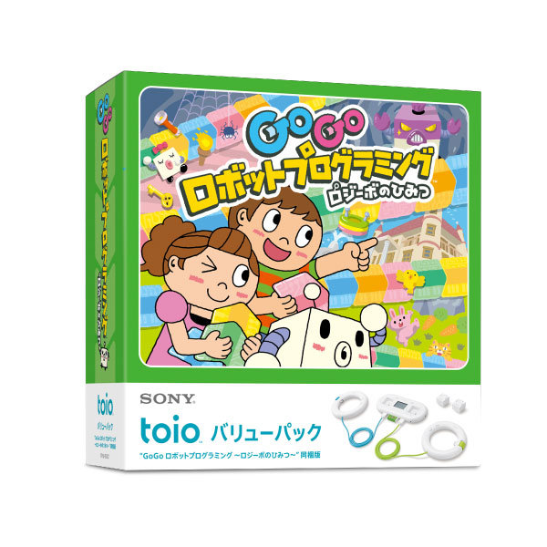 GoGo ロボットプログラミング ~ロジーボのひみつ~ | タイトル | toio