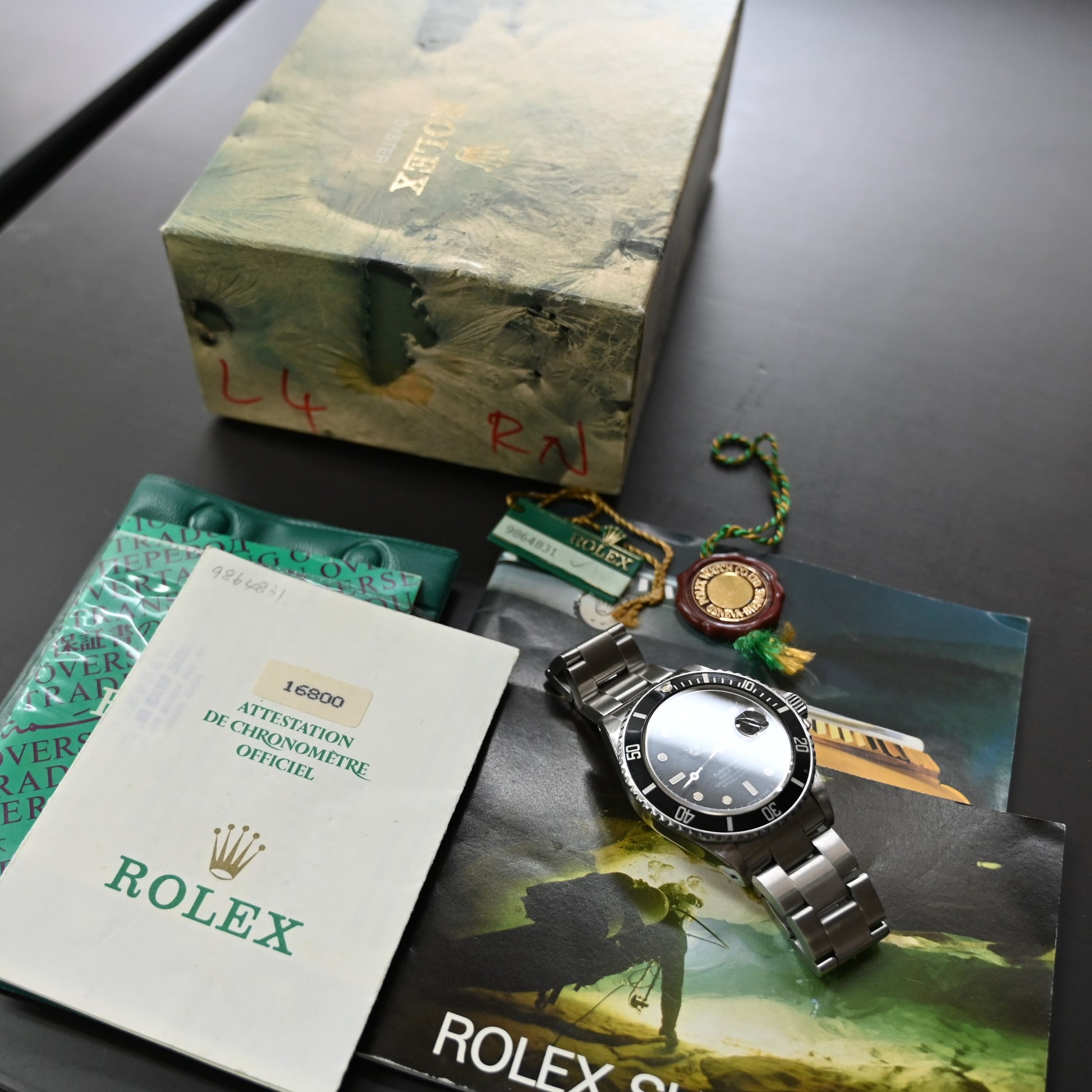 Rolex Submariner Triple Zero 168000】ロレックス サブマリーナ 中古
