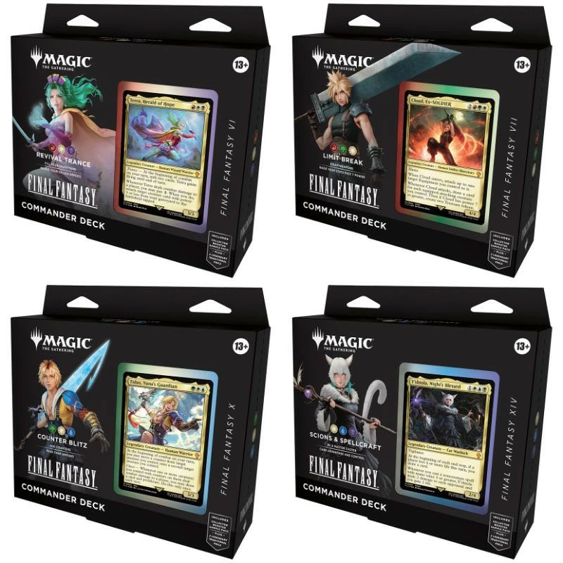 K14】マジック ギャザ MTG FF VI COMMANDER DECK Amazon.co.jp