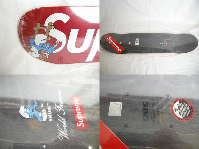 楽天市場】2020AW/Supreme/シュプリーム/Smurfs Skateboard/スマーフ