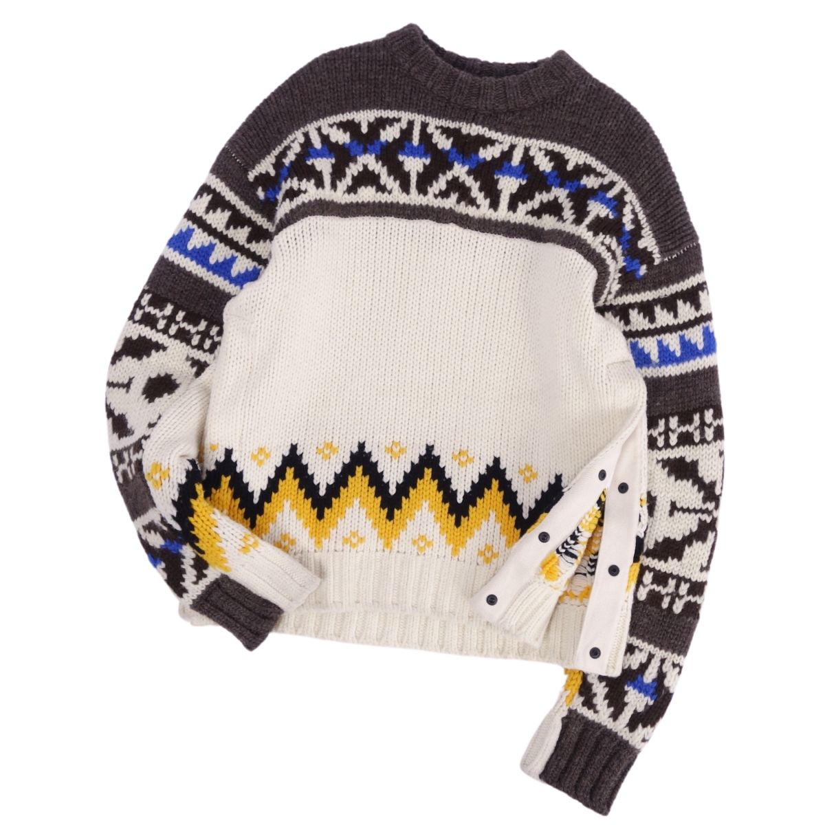 楽天市場】【美品】サカイ Sacai ニット 22AW セーター プルオーバー