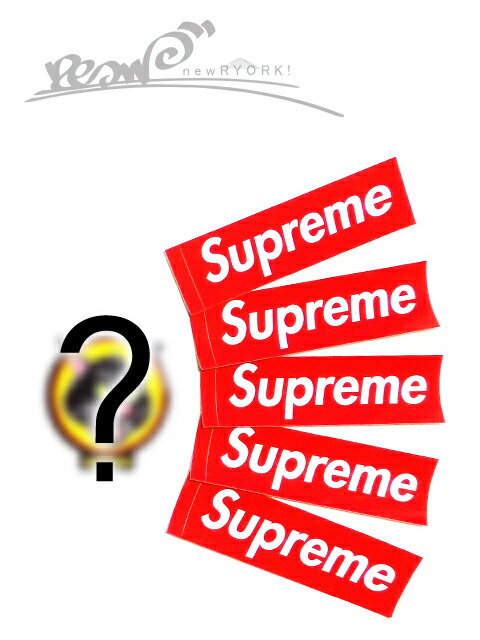 Supreme BOX LOGO ステッカー セット スタイルブック付き Supreme BOX