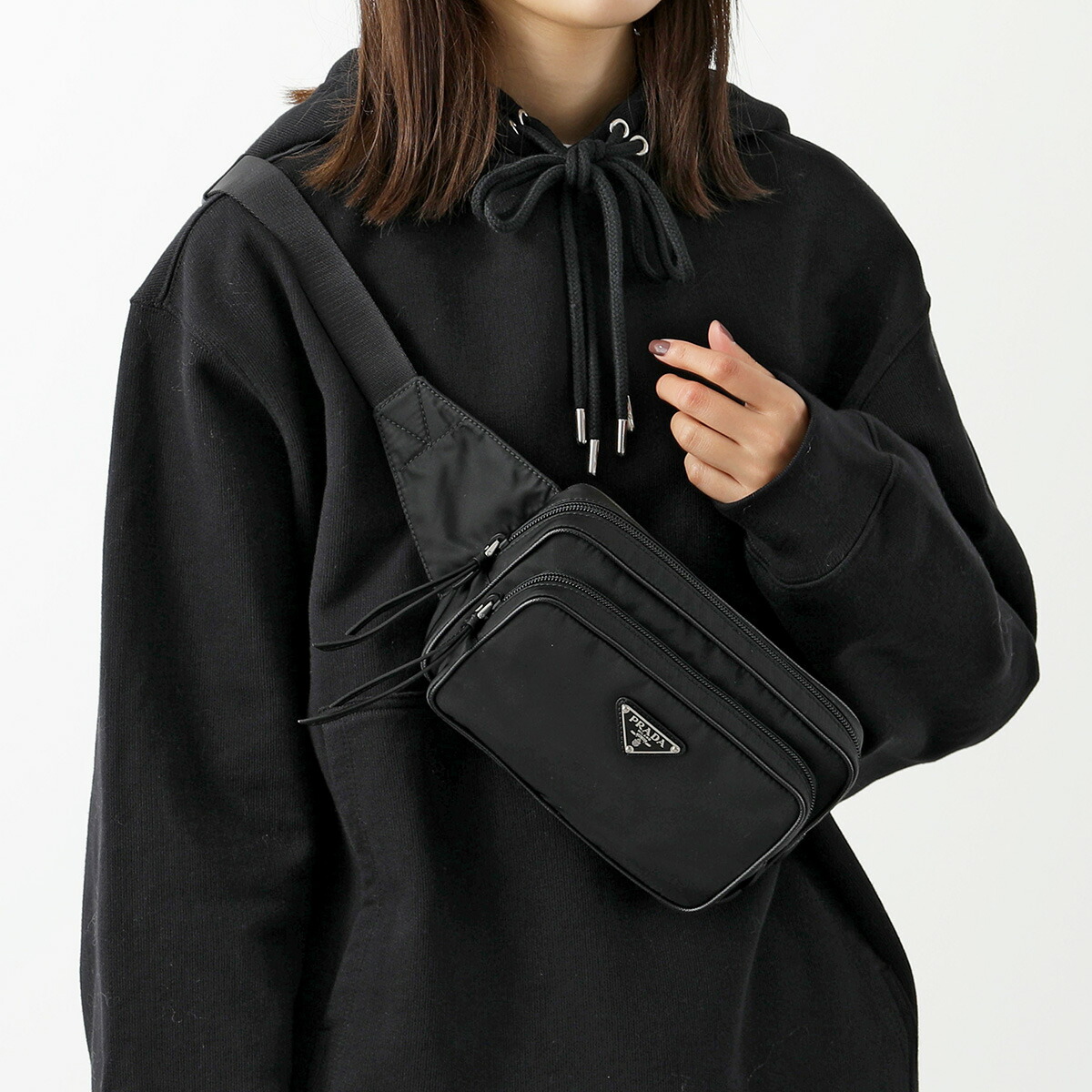 楽天市場】PRADA プラダ ボディバッグ 1BL010 YOO R064 レディース