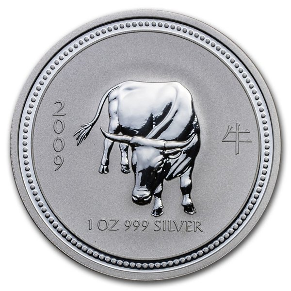 楽天市場】即納 新品未使用 2009 オーストラリア 牛銀貨 (牛1頭) 1