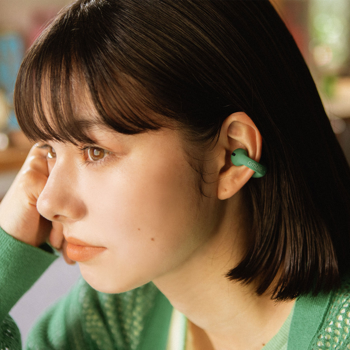 楽天市場】ambie sound earcuffs（アンビー サウンド イヤカフス）AM