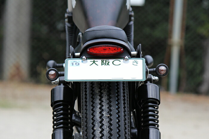 楽天市場】SR400/SR500 ラウンドボブフェンダーキット レッド GOODS