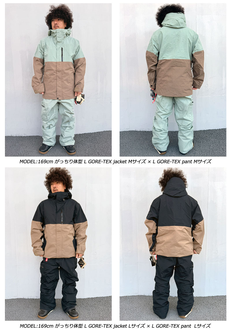楽天市場】24-25 VOLCOM/ボルコム L GORE-TEX jacket 着用説明動画