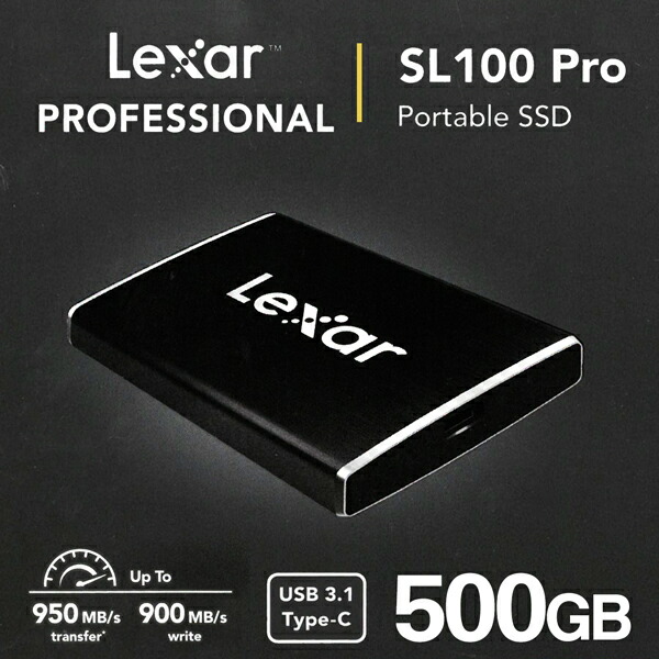 楽天市場】外付け SSD 500GB ポータブル 持ち運べる SSD データ保存
