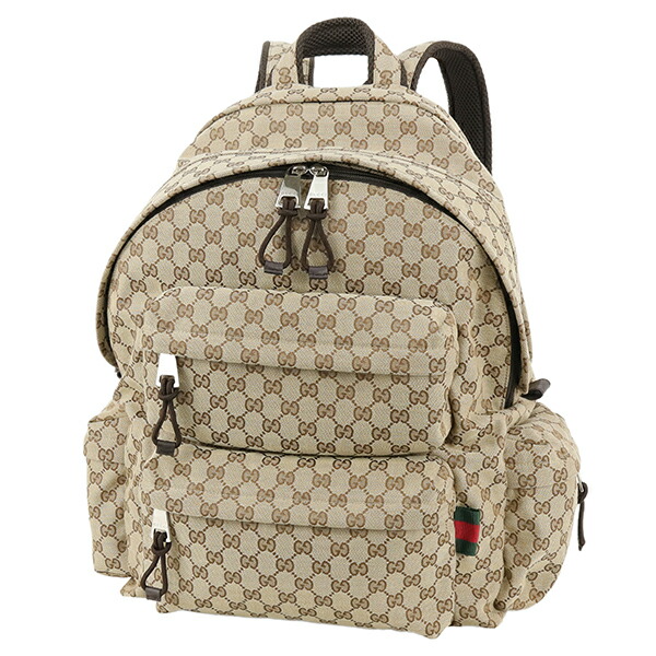 楽天市場】【新品】 グッチ バックパック ラージ GUCCIロゴ GG