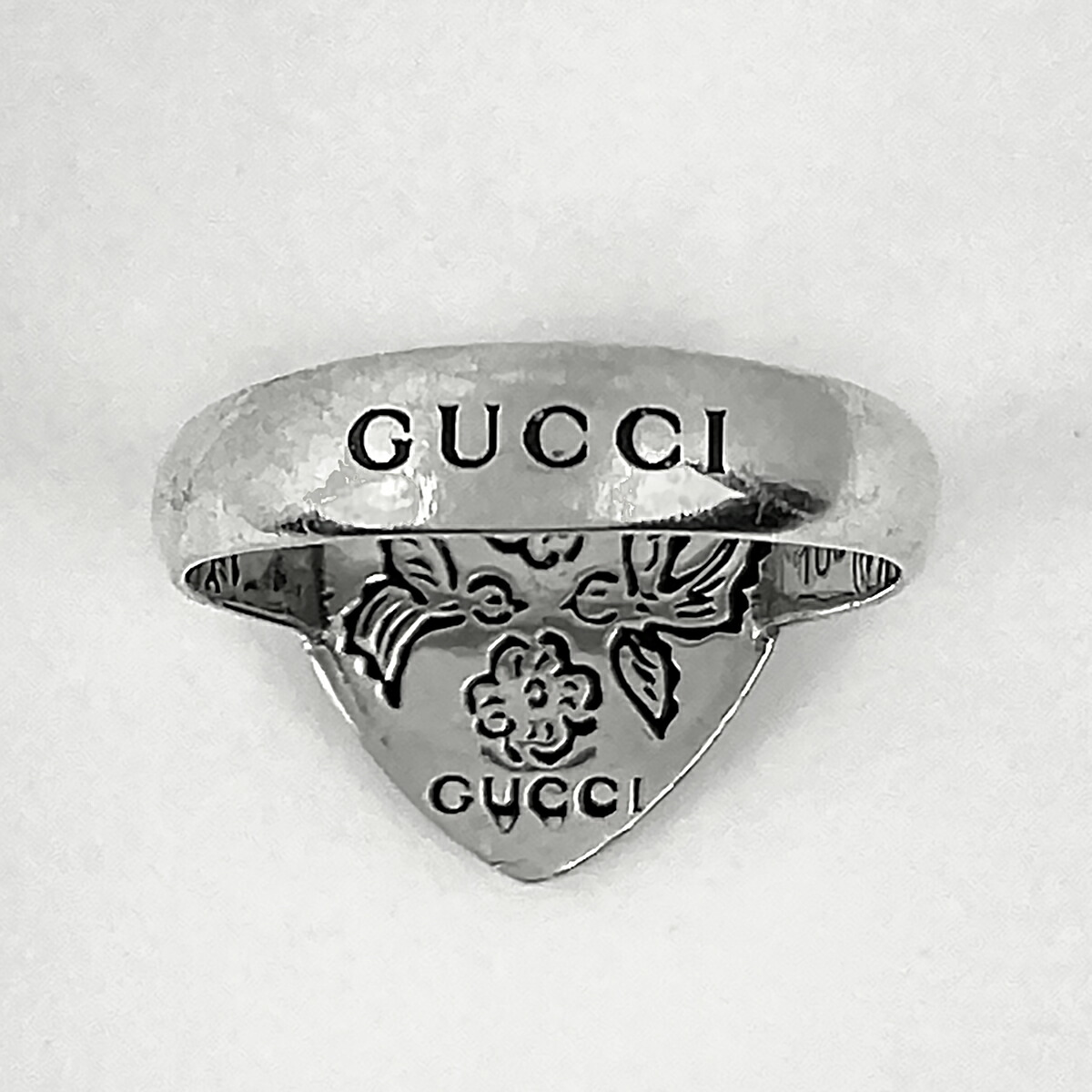 楽天市場】【ラッピング可】グッチ GUCCI ハート モチーフ リング 指輪