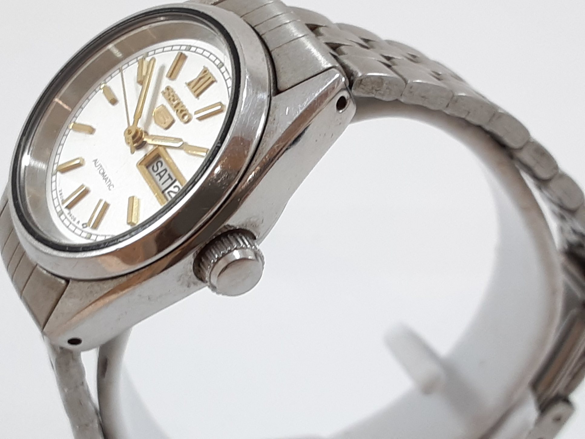 楽天市場】セイコー SEIKO ファイブ 5 2906-0610 自動巻き レディース